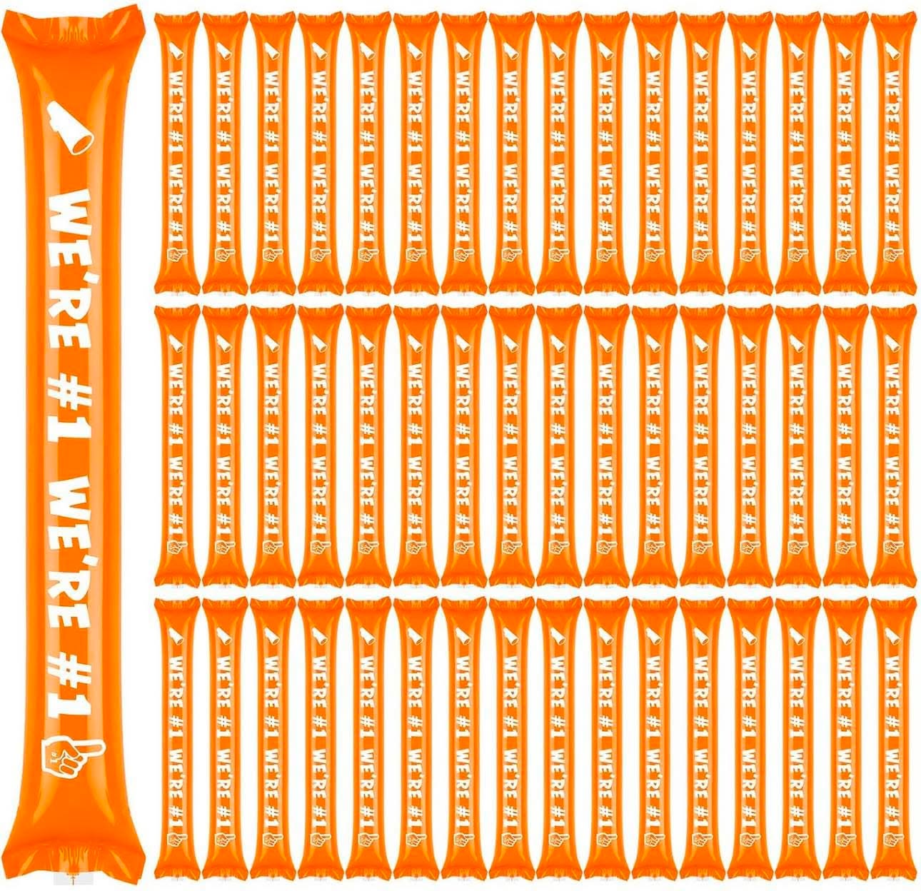 Orange thunder sticks